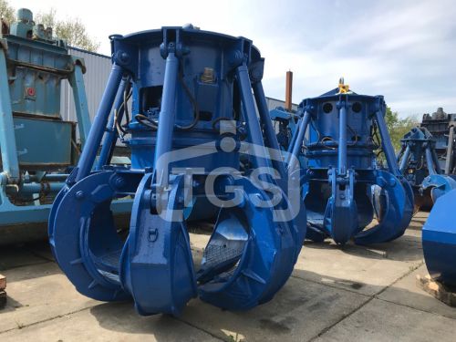 12549 - 12550 Heavy Duty Hydraulische Poliepgrijpers (2 St. op voorraad)