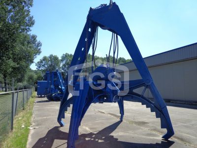 14694 1 Pc. Mechanical Two Rope Rock Handling Grab