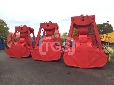 14194 - 14195 - Single Line (Hook on) Clamshell Grabs with Radio Remote control (2 pc. On stock) 14194 - 14195 - Single Line (Hook on) Clamshell Grabs with Radio Remote control (2 pc. On stock)