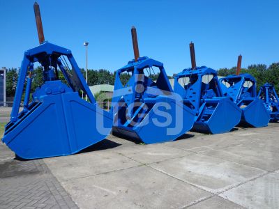 12218 &12541 - Single Line (Hook on) Clamshell Grabs Touch Down (Automatic) Operated (2 pc. om stock) 12218 &12541 - Single Line (Hook on) Clamshell Grabs Touch Down (Automatic) Operated (2 pc. om stock)