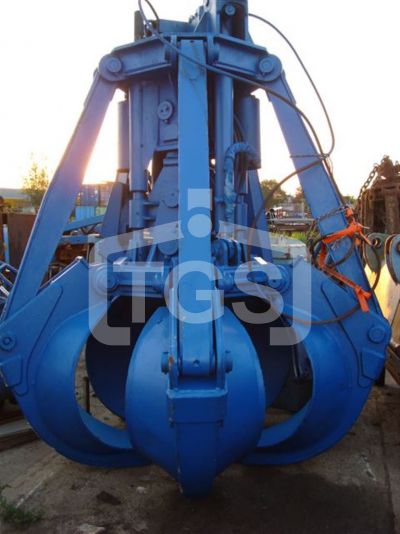10123 - 1 pc. Single Line (Hook on) Orange Peel Grab - Hand Tripped (Manually operated) 10123 - 1 pc. Single Line (Hook on) Orange Peel Grab - Hand Tripped (Manually operated)