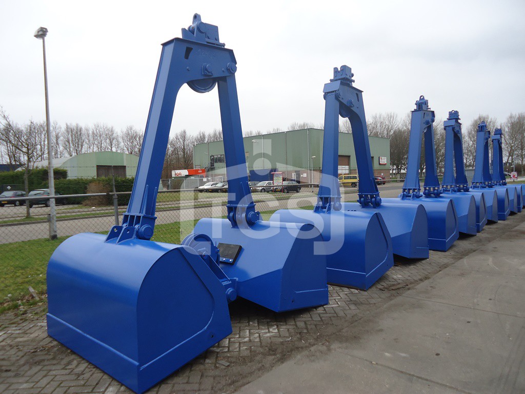 Mechanical Two Rope Clamshell Grabs | The Grab Specialist B.V.