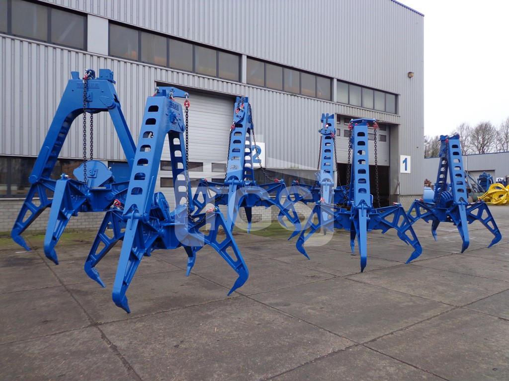 Mechanical Two Rope Rock Handling Grabs The Grab Specialist B.V.