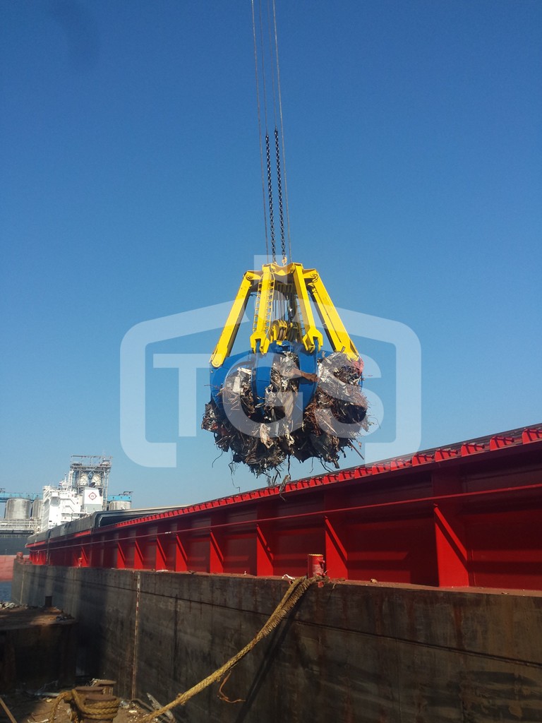 Mechanical Four Rope Orange Peel Grabs The Grab Specialist B.V.