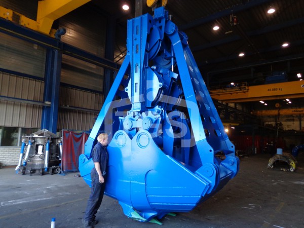 Mechanische Einseil Rundschalengreifer Mechanische Einseil Rundschalengreifer